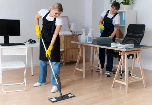 Nettoyage de bureau professionnel à Saint-Martin-de-Fontenay